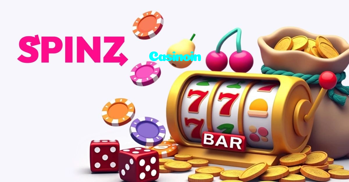 Casinoin casino presented on mobile device in Pakistan with slots and live games