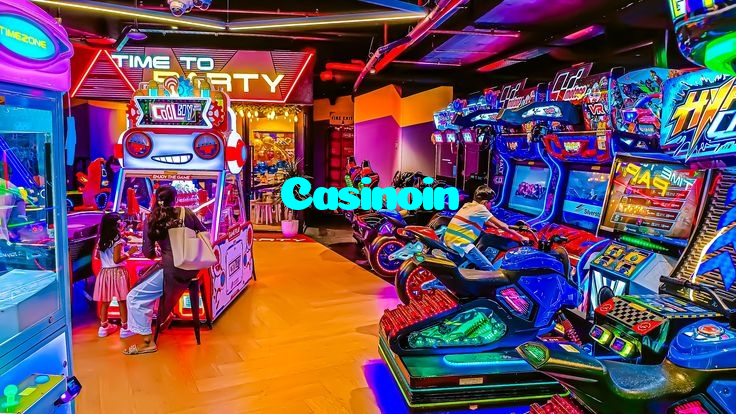 Casinoin casino presented on mobile device in Pakistan with slots and live games